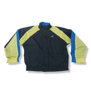 Vintage Nike Jacket Size Medium Windbreaker Jacket Full Zip Up Lined Activewear
